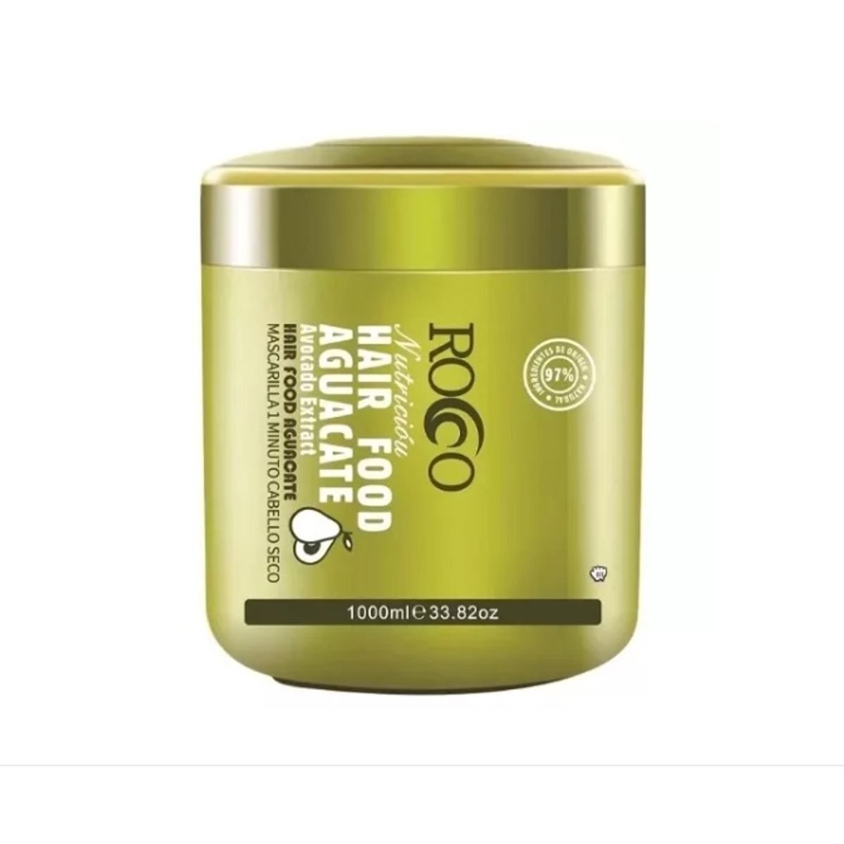 ROCCO - Rocco Crema Para Peinar E Hidratar De Aguacate 1000ml