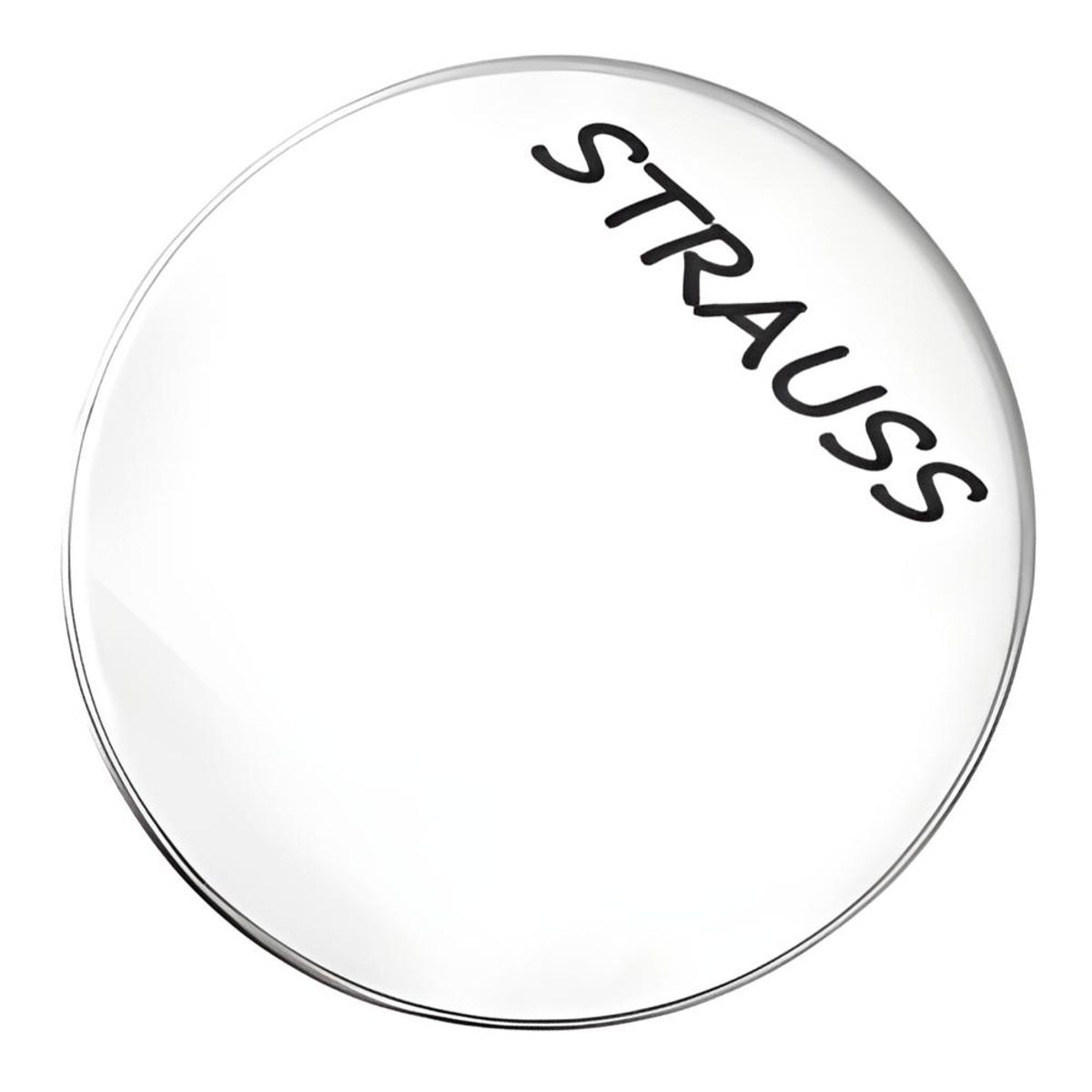 STRAUSS - Parche Bordonero Blanco Strauss 14 pulg.