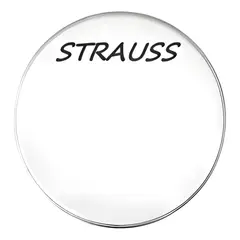 STRAUSS - Parche Bordonero Blanco 14 pulg