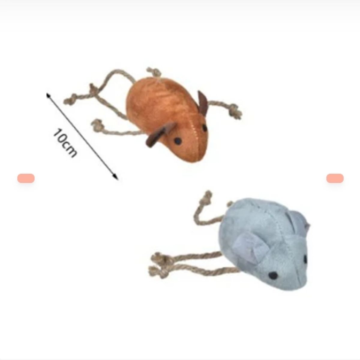 GENERICO - Raton De Juguete Para Gato De Peluche