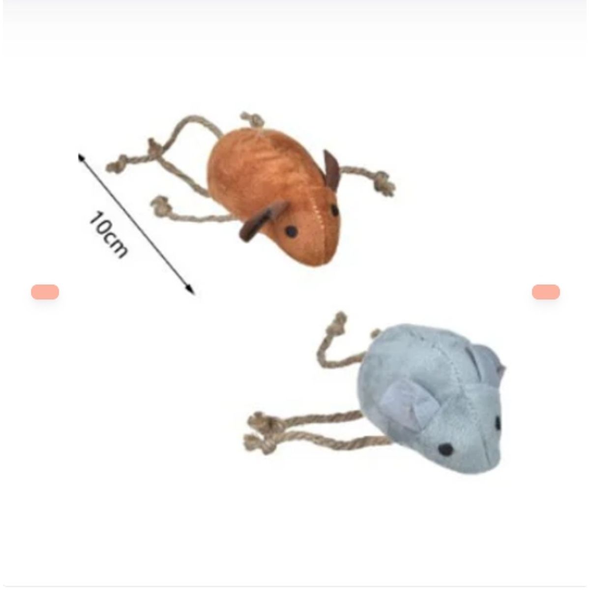 GENERICO - Raton De Juguete Para Gato De Peluche