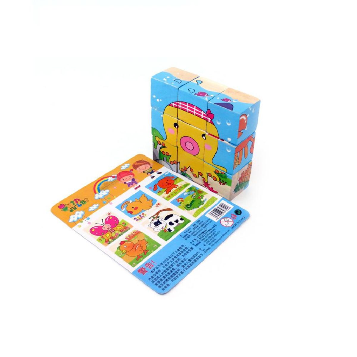 TOLIPA - Figura de 6 caras de 9 piezas