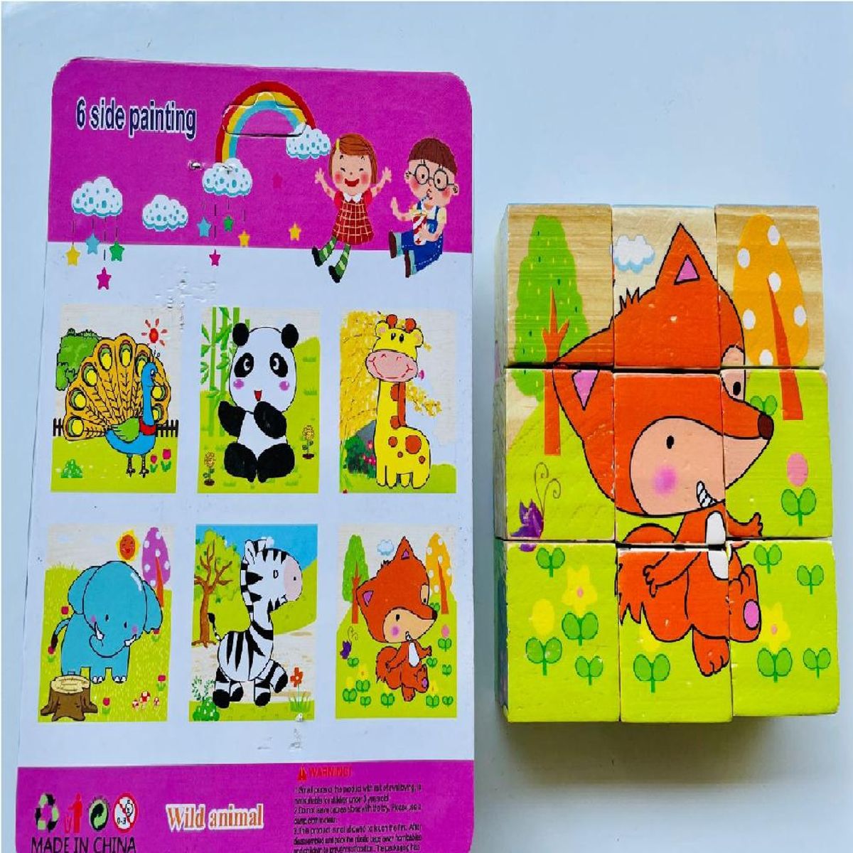 TOLIPA - Figura de 6 caras de 9 piezas