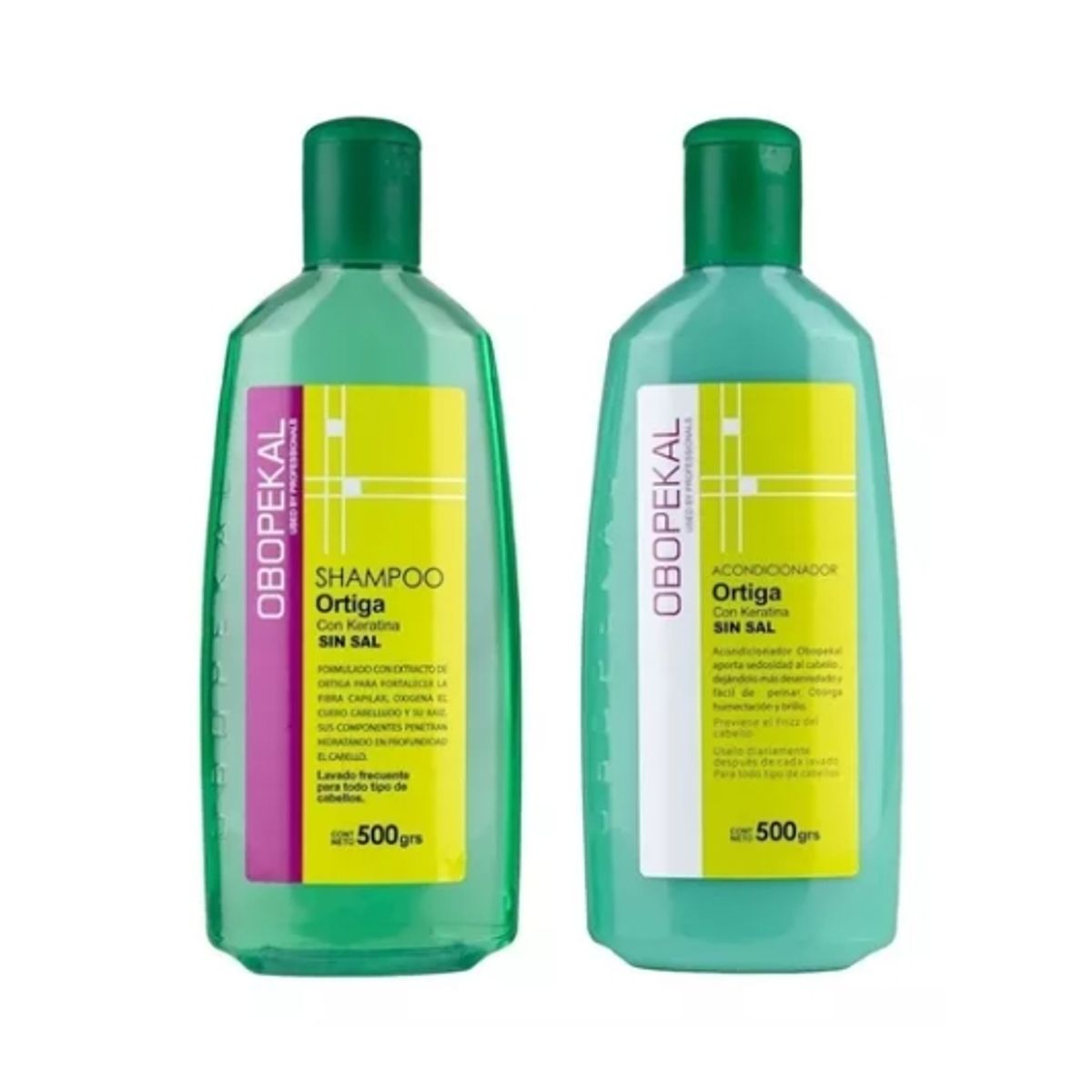 GENERICO - Shampoo + Acondicionar De Ortiga Obopekal 500ml