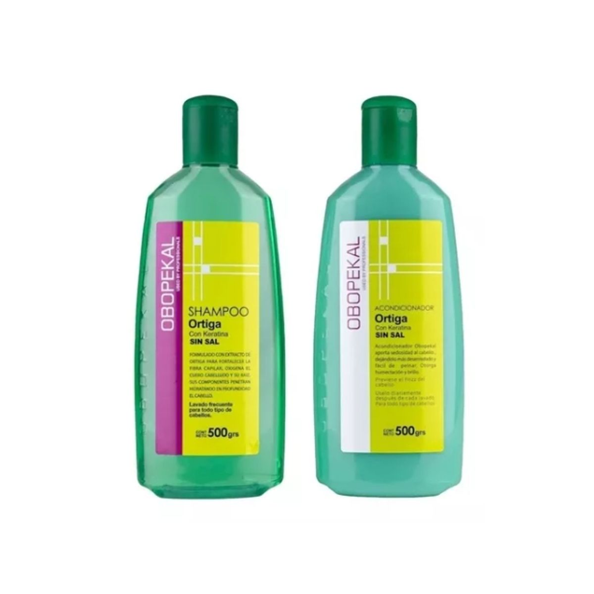 GENERICO - Shampoo + Acondicionar De Ortiga Obopekal 500ml