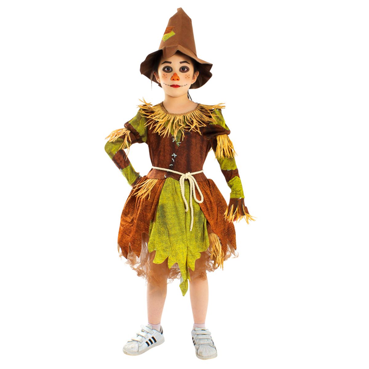 GENERICO - Disfraz Espantapájaros día del libro talla 7-9