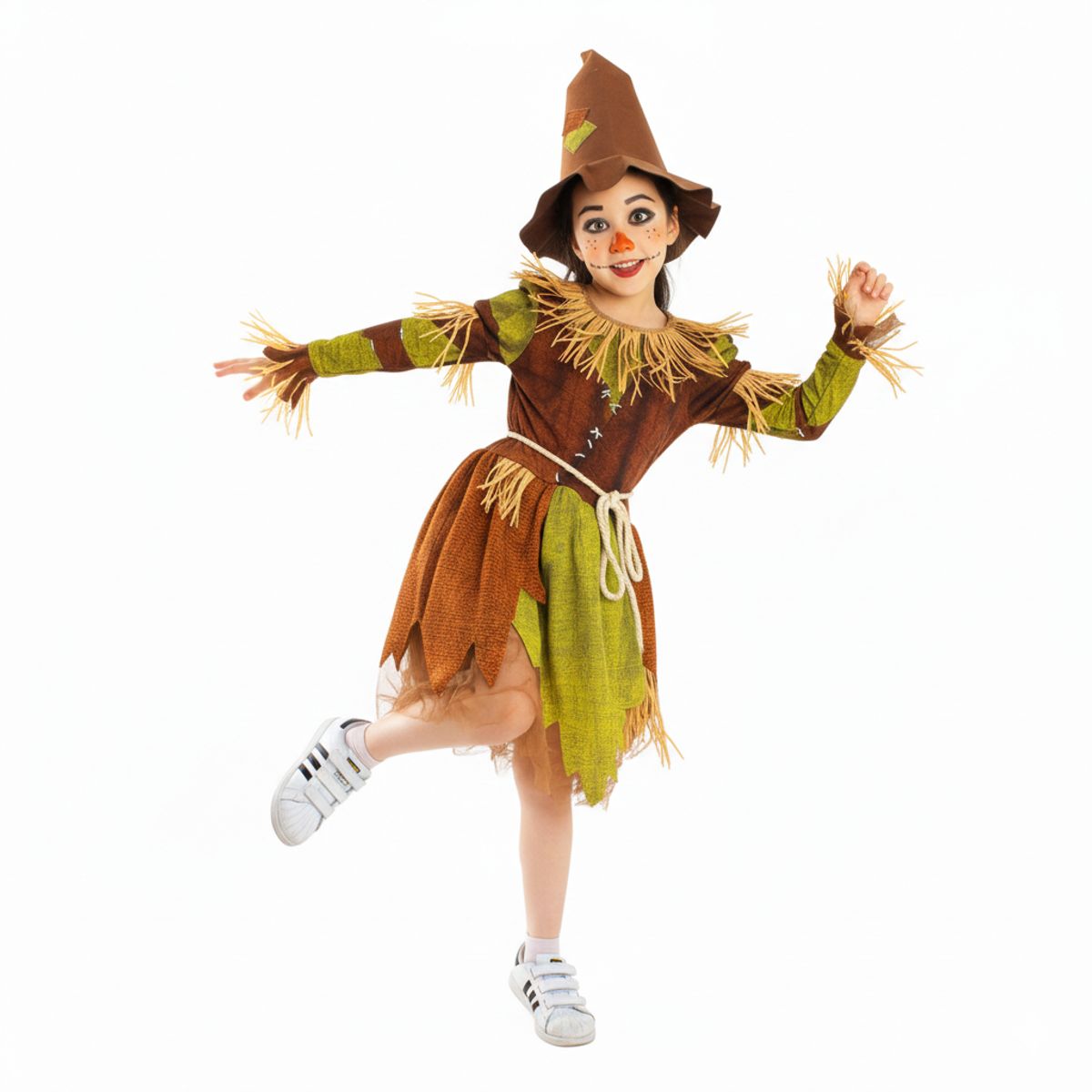 GENERICO - Disfraz Espantapájaros día del libro talla 7-9