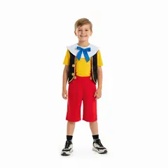 GENERICO - Disfraz Pinocho día del libro talla 7-9