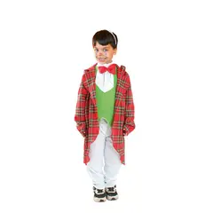 GENERICO - Disfraz Conejo Blanco día del libro talla 7-9