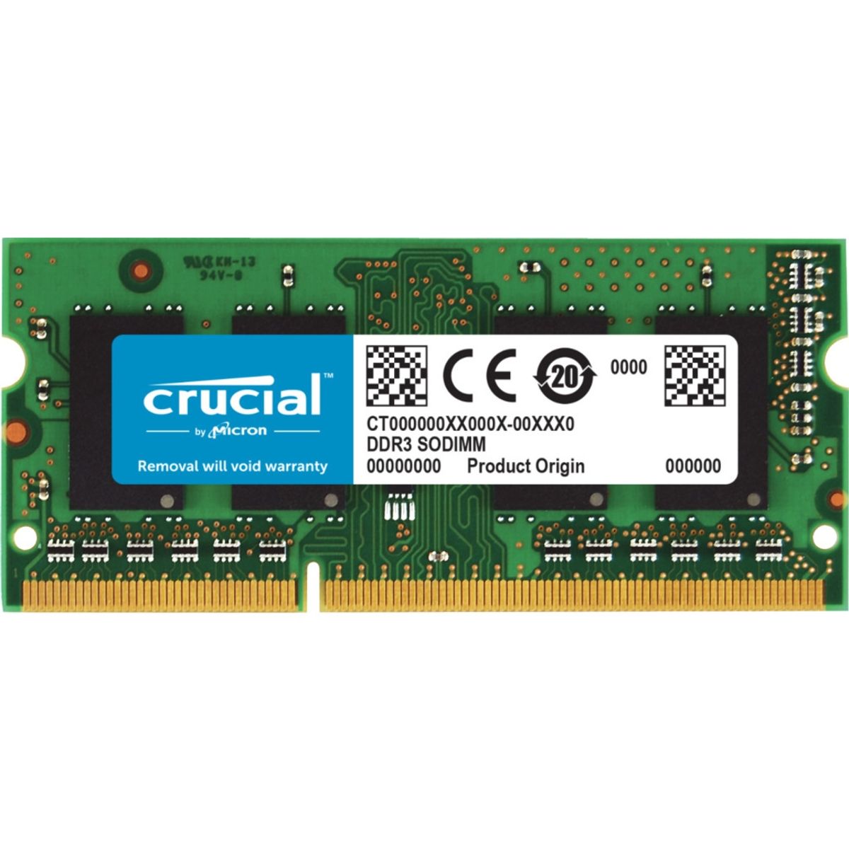 CRUCIAL - Crucial Memoria Ram DDR3 4GB 1600Mhz PC3-12800 135V15V CRUCIAL