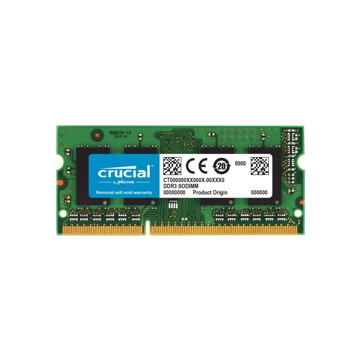 CRUCIAL - Crucial Memoria Ram DDR3 4GB 1600Mhz PC3-12800 135V15V CRUCIAL