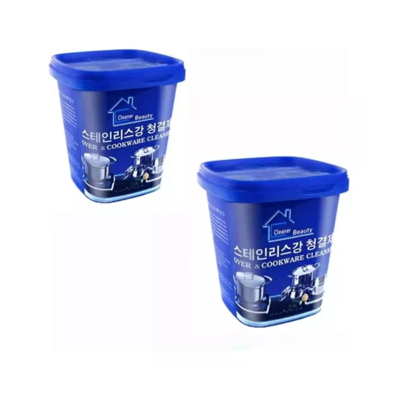 GENERICO - Pack 2 Limpia Olla Multiuso Pasta Crema Magic Limpiador Acer