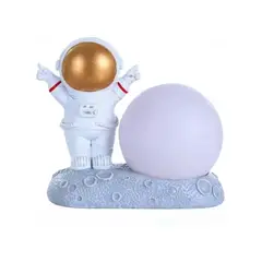 GENERICO - Lampara Luz De Noche Rgb Decoracion Astronauta Espacio Luna