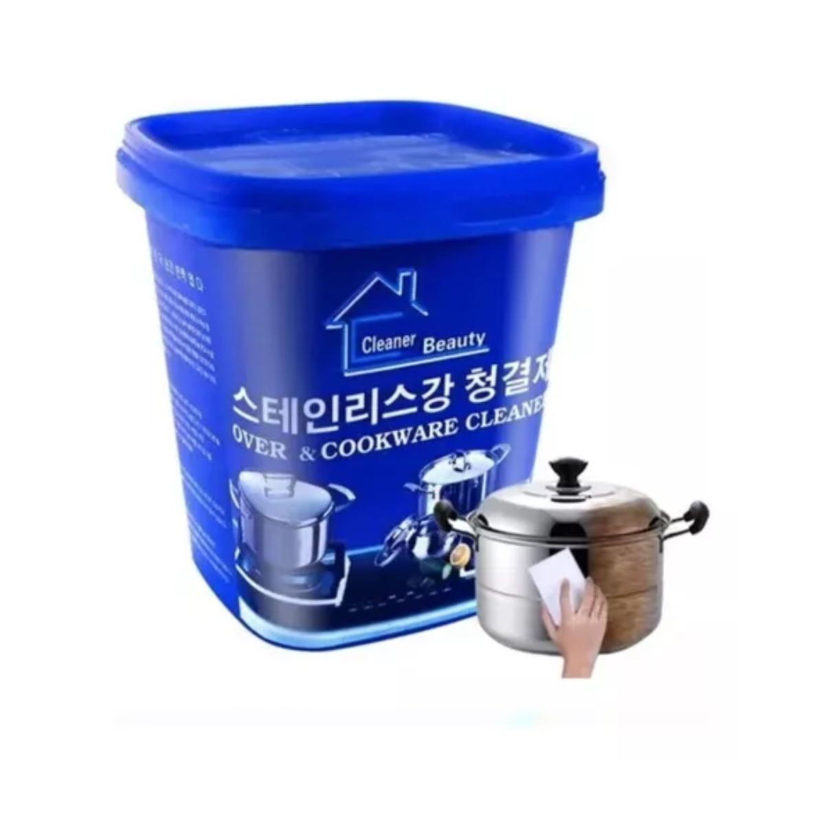 GENERICO - Pack 5 Limpia Olla Multiuso Pasta Crema Magic Limpiador Acer