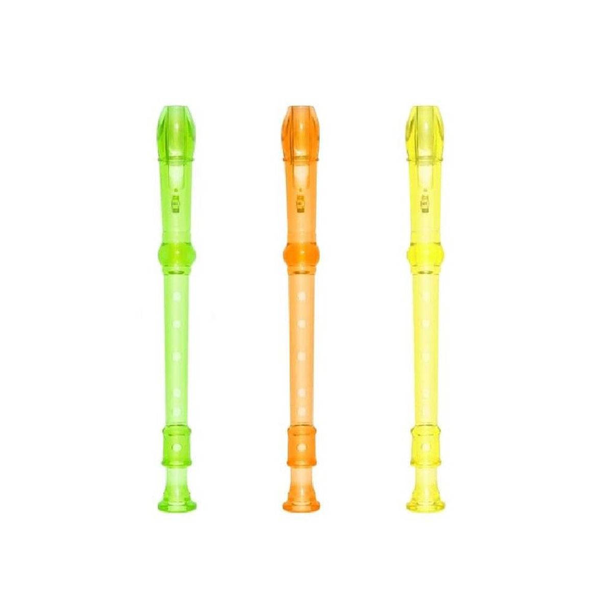 GENERICO - Flauta Soprano de Plástico Colores