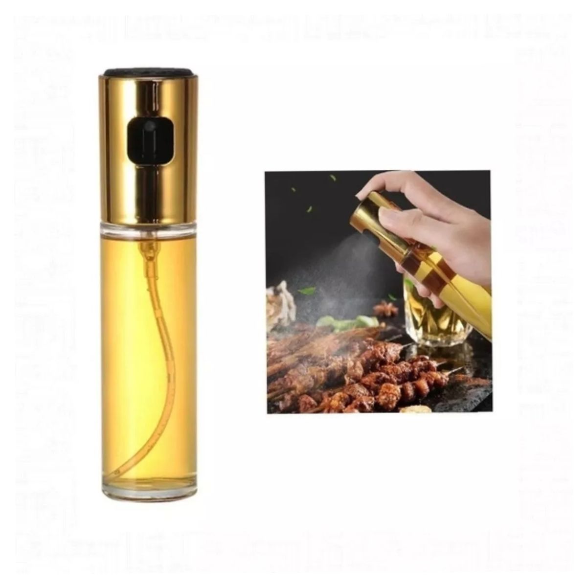 GENERICO - Rociador De Aceite En Spray Alcuza Vinagre Limón Soya Agua