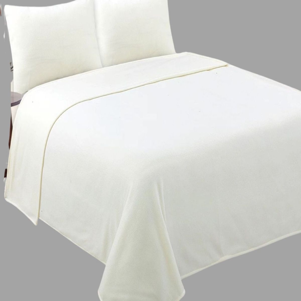 GENERICO - JUEGO DE SABANA POLAR PREMIUM PLAZA Y MEDIA