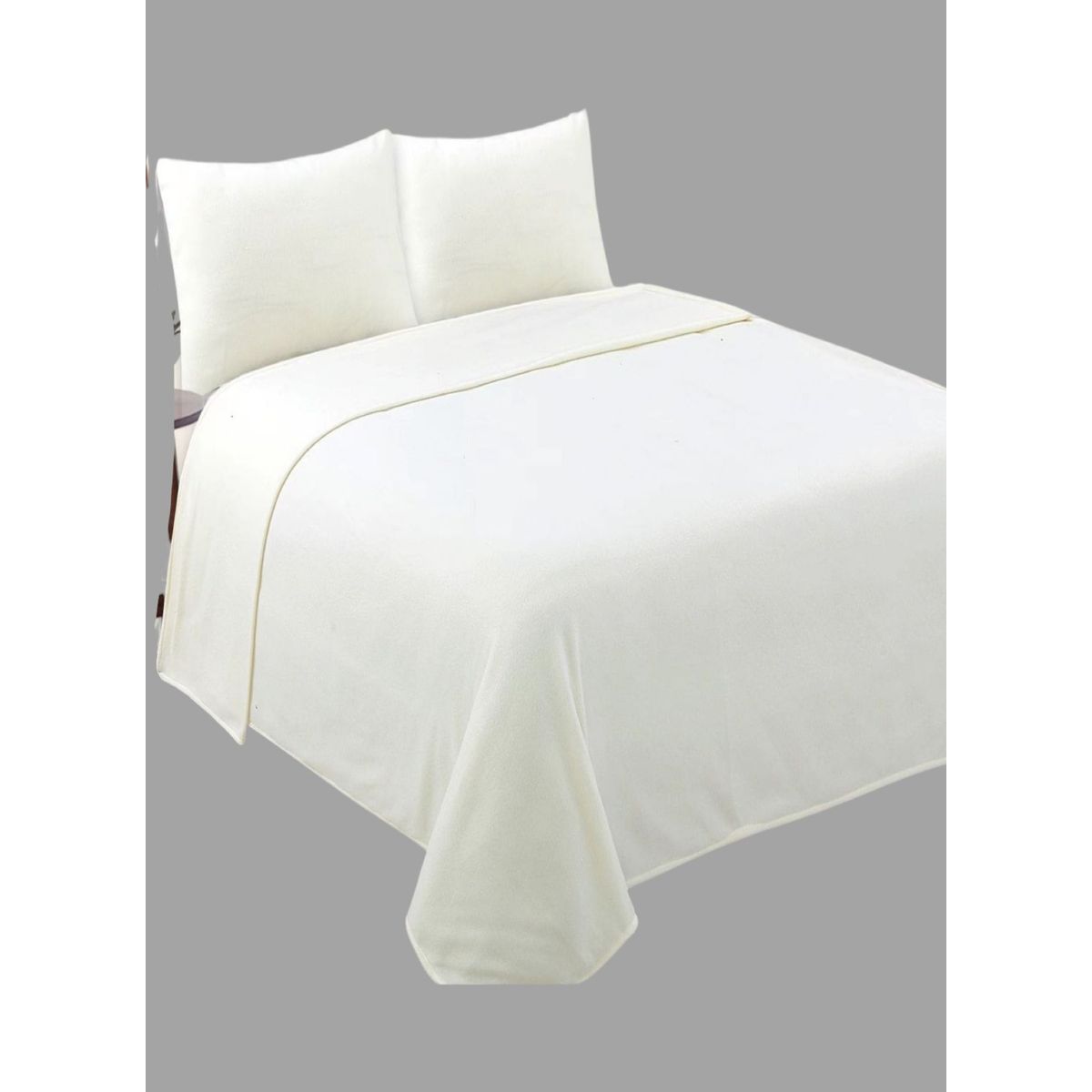 GENERICO - JUEGO DE SABANA POLAR PREMIUM PLAZA Y MEDIA