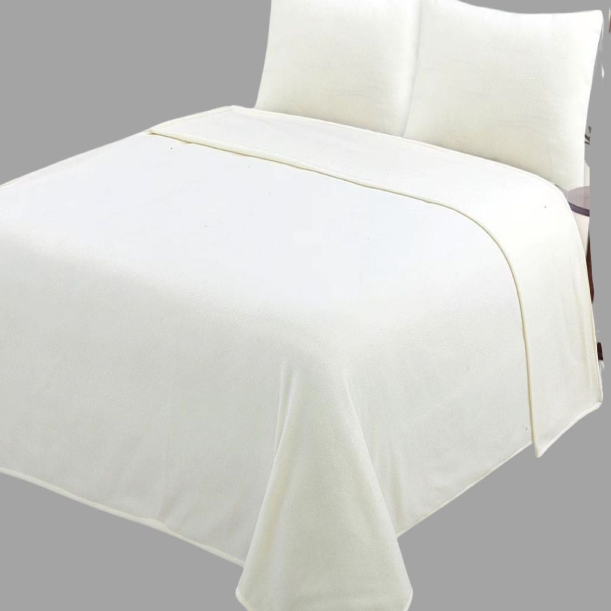 GENERICO - JUEGO DE SABANA POLAR PREMIUM PLAZA Y MEDIA