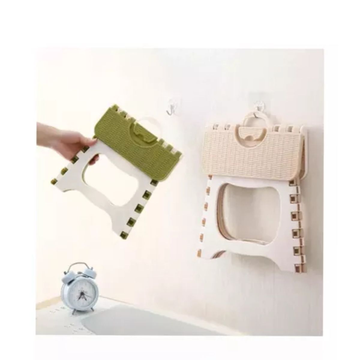 GENERICO - Banquito Silla Taburete Piso Plegable Portátil Moderno