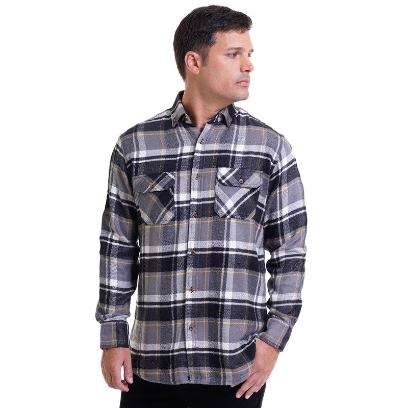 KOTTING - Camisa Leñadora Gris Claro KOTTING