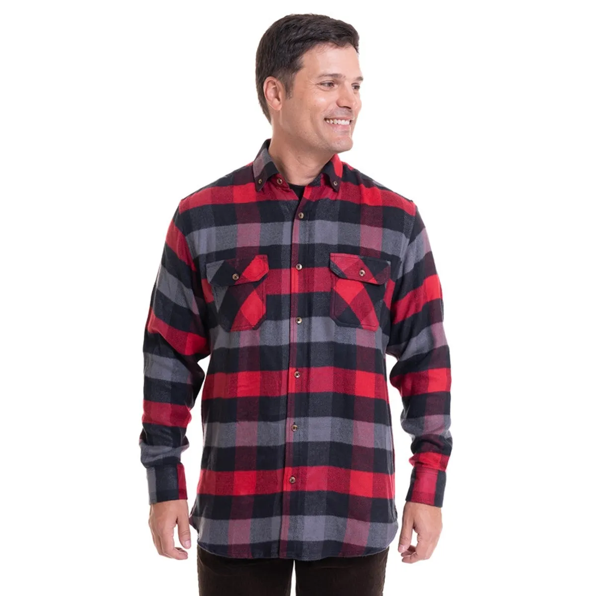 KOTTING - Camisa Leñadora Rojo KOTTING