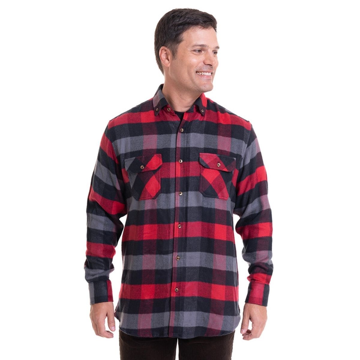 KOTTING - Camisa Leñadora Rojo KOTTING