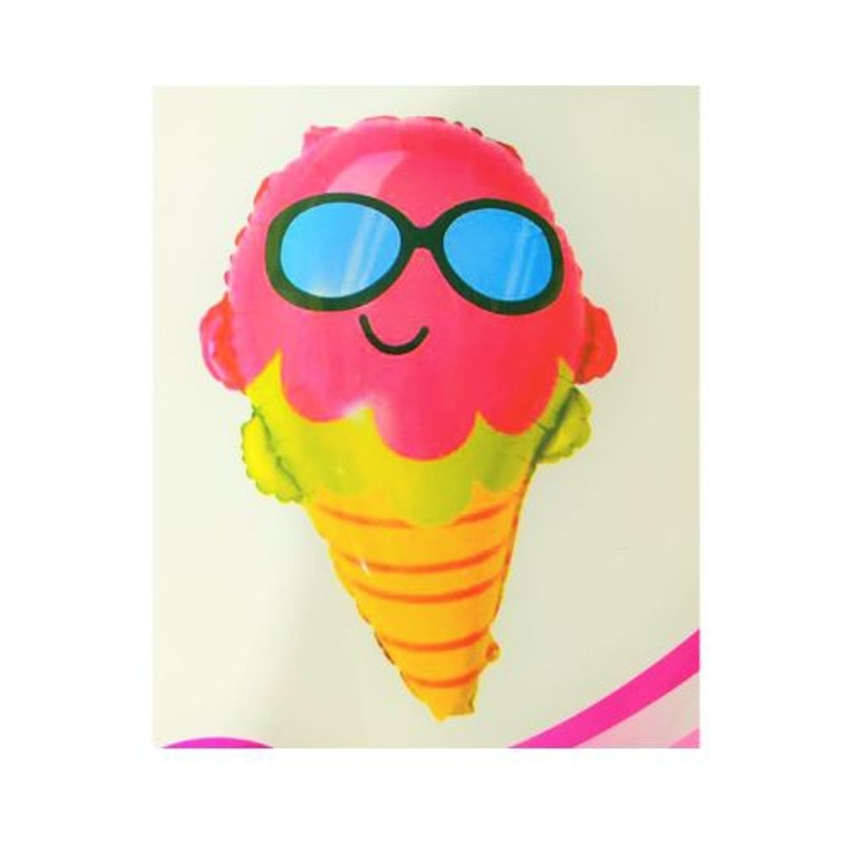 GENERICO - Globo Latex Diseño Helado Colores