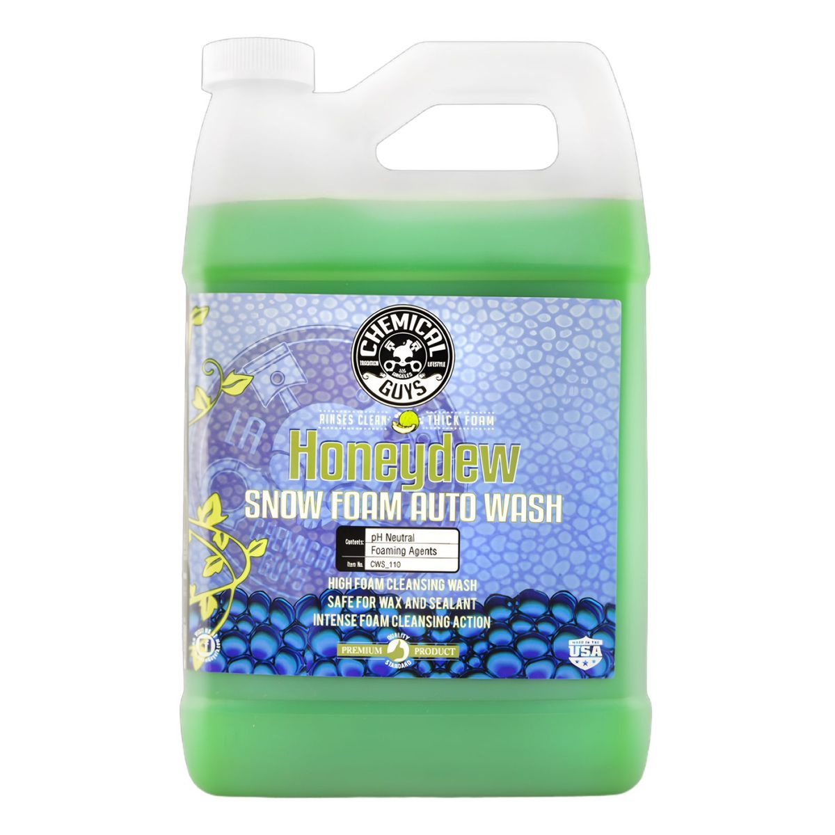 CHEMICAL GUYS - Shampoo Honeydew Snow Foam Auto Wash Chemical Guys 5 L