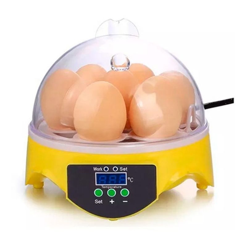 GENERICO - Incubadorae De 7 Huevos, Automatica Maquina Incubadoras Aves