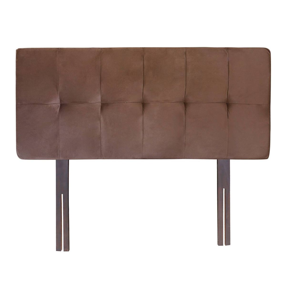 MUEBLES HVM - Respaldo  Cafe  boton lineal  HVM 2P