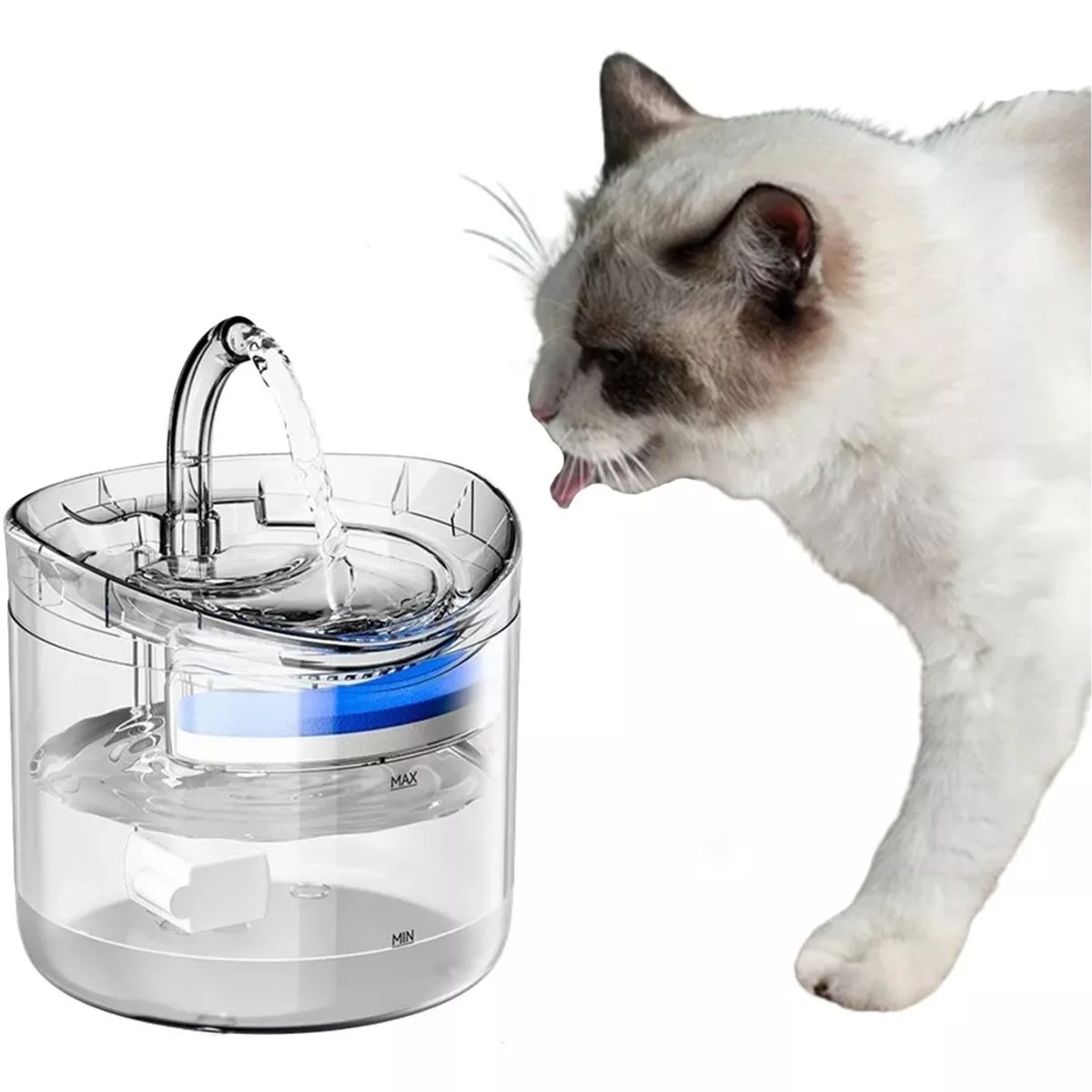 GENERICO - Dispensador Bebedero Agua Automatico Gatos Perros