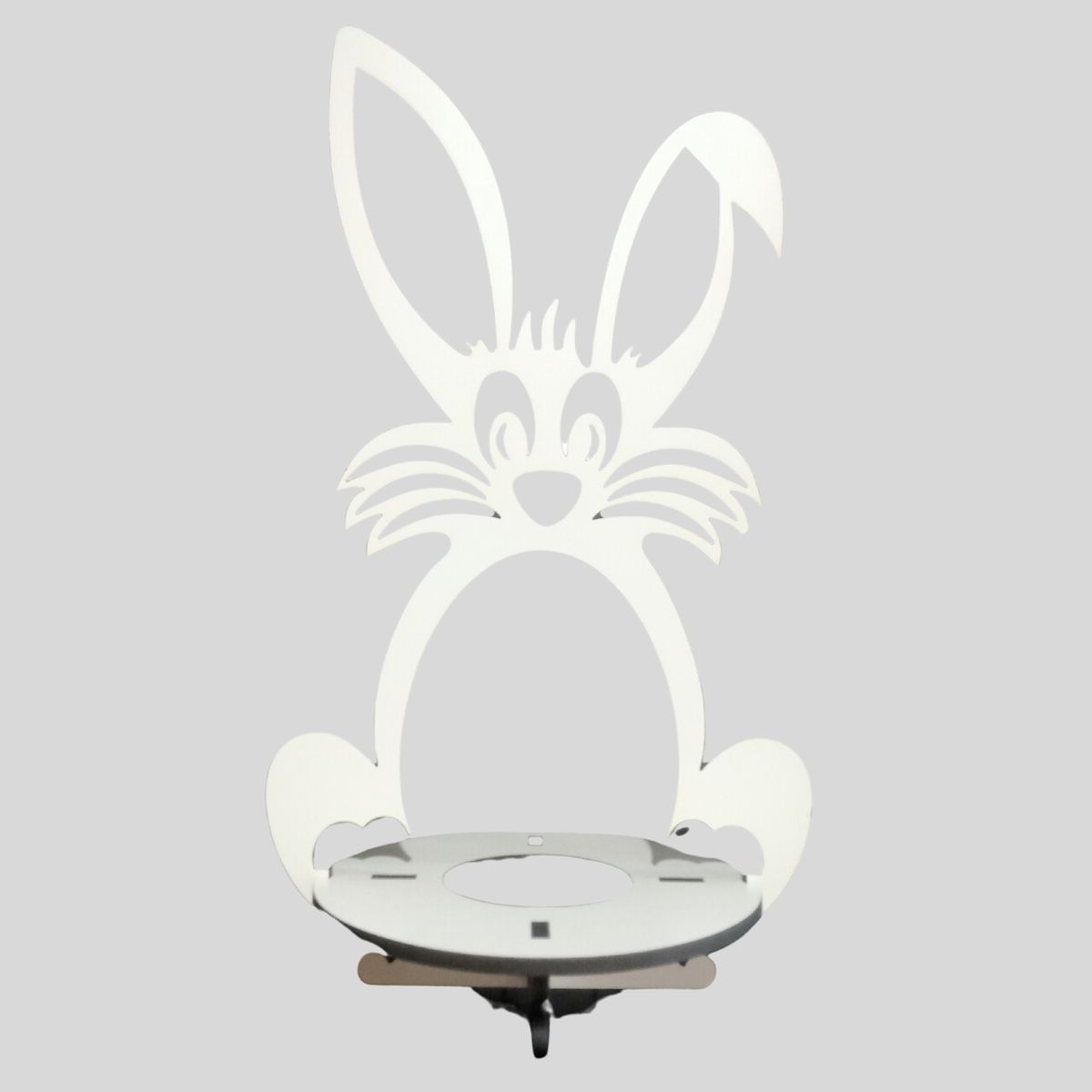 GENERICO - Pack 12 - Conejo Blanco Madera - Grande