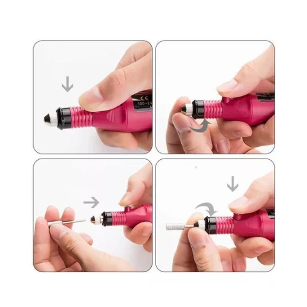 GENERICO - Torno Manicure Uñas Pulidor Eléctrico 3000rpm