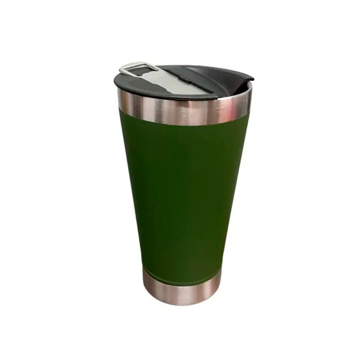 GENERICO - Vaso MugTermico Capacidad 590ml Con Abridor De Botellas Verde