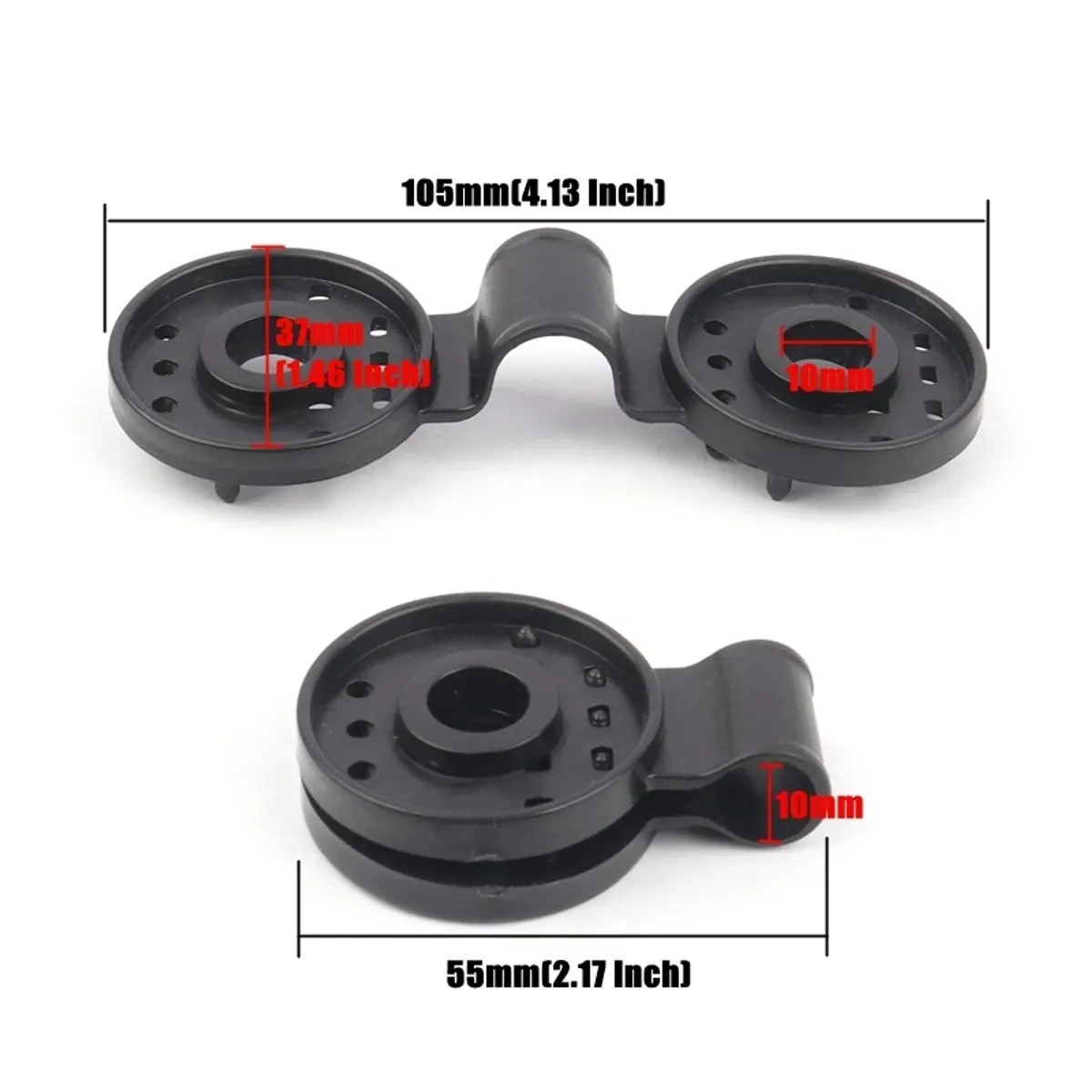 GENERICO - 10 Clips Para Lona Toldo Malla Raschel Carpa Gancho Camping