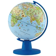 ADETEC - Globo Terráqueo De 16 cm Modelo Mini Safari