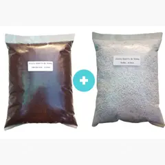 GENERICO - Fibra de Coco 4 Litros + Perlita 4 Litros