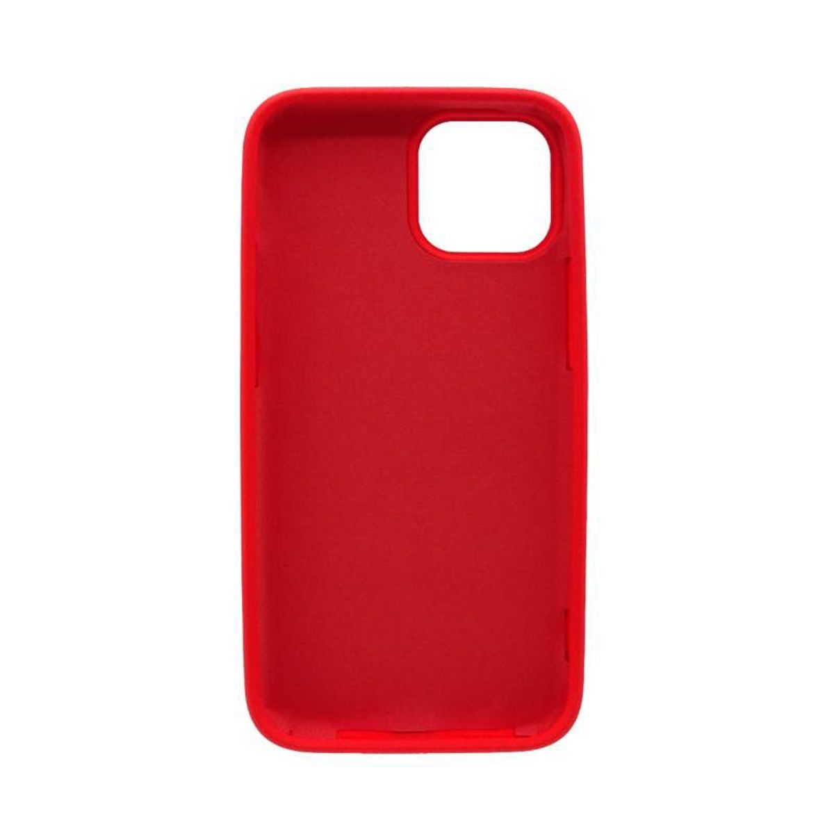 GENERICO - Carcasa Silicon slim para Iphone 15 pro rojo
