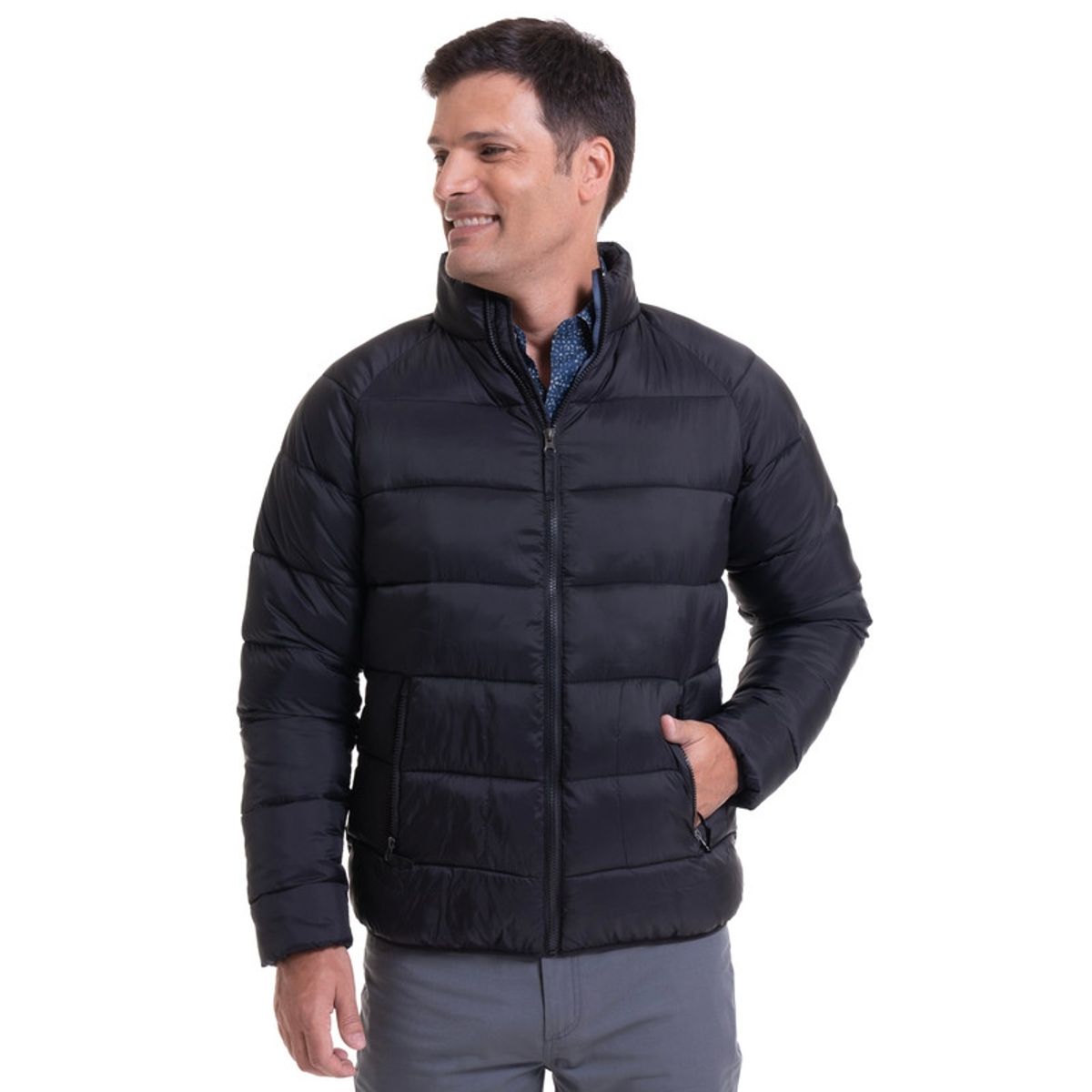 KOTTING - Parka Liviana Negro KOTTING