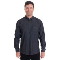 Camisa Denim Negro