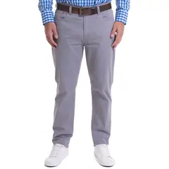 KOTTING - Pantalón 5 Bolsillos Spandex Gris Claro