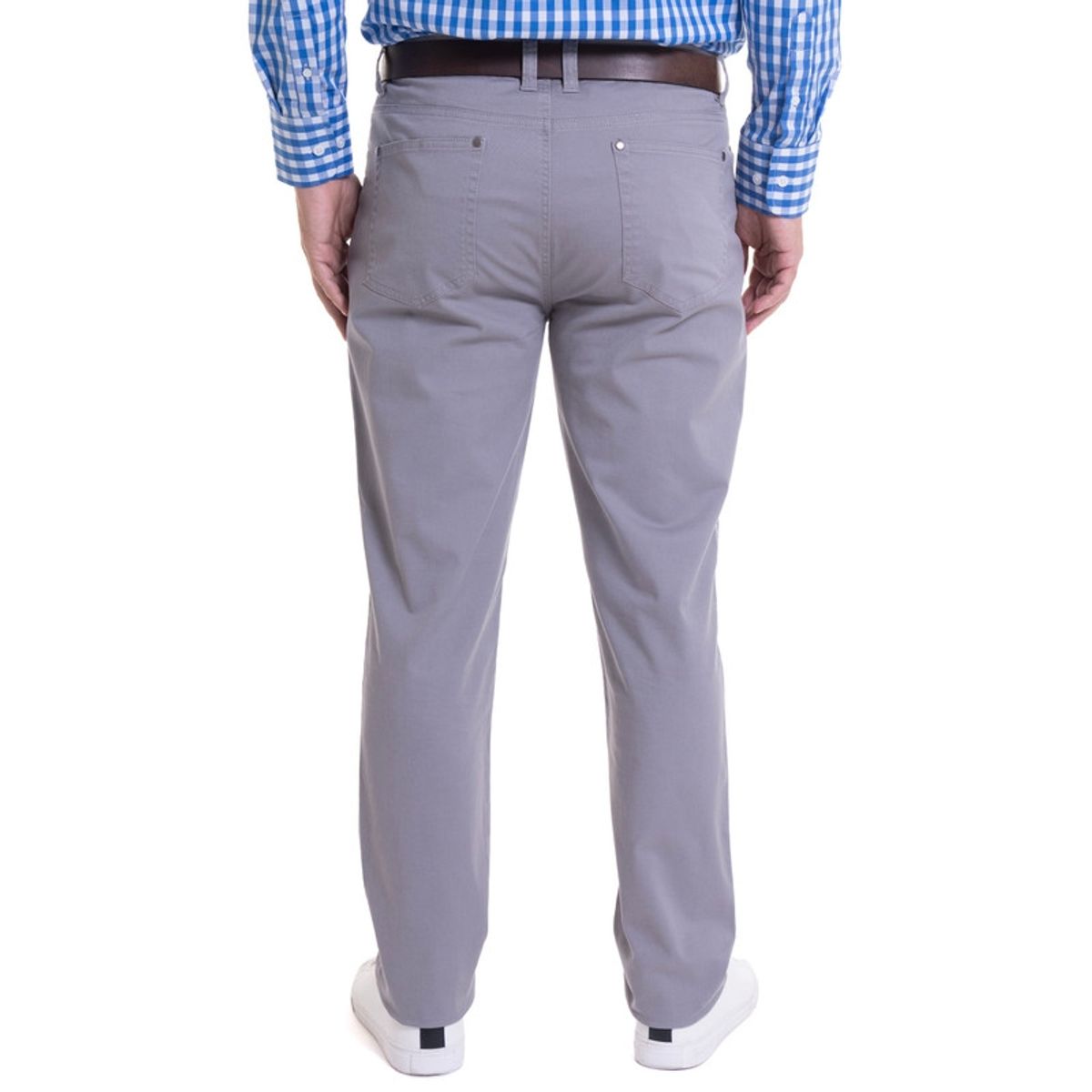 KOTTING - Pantalón 5 Bolsillos Spandex Gris Claro KOTTING