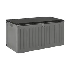 GENERICO - Bodega de Almacenaje Jardín 270 Litros 109x51x55 cm Gris Avymaq