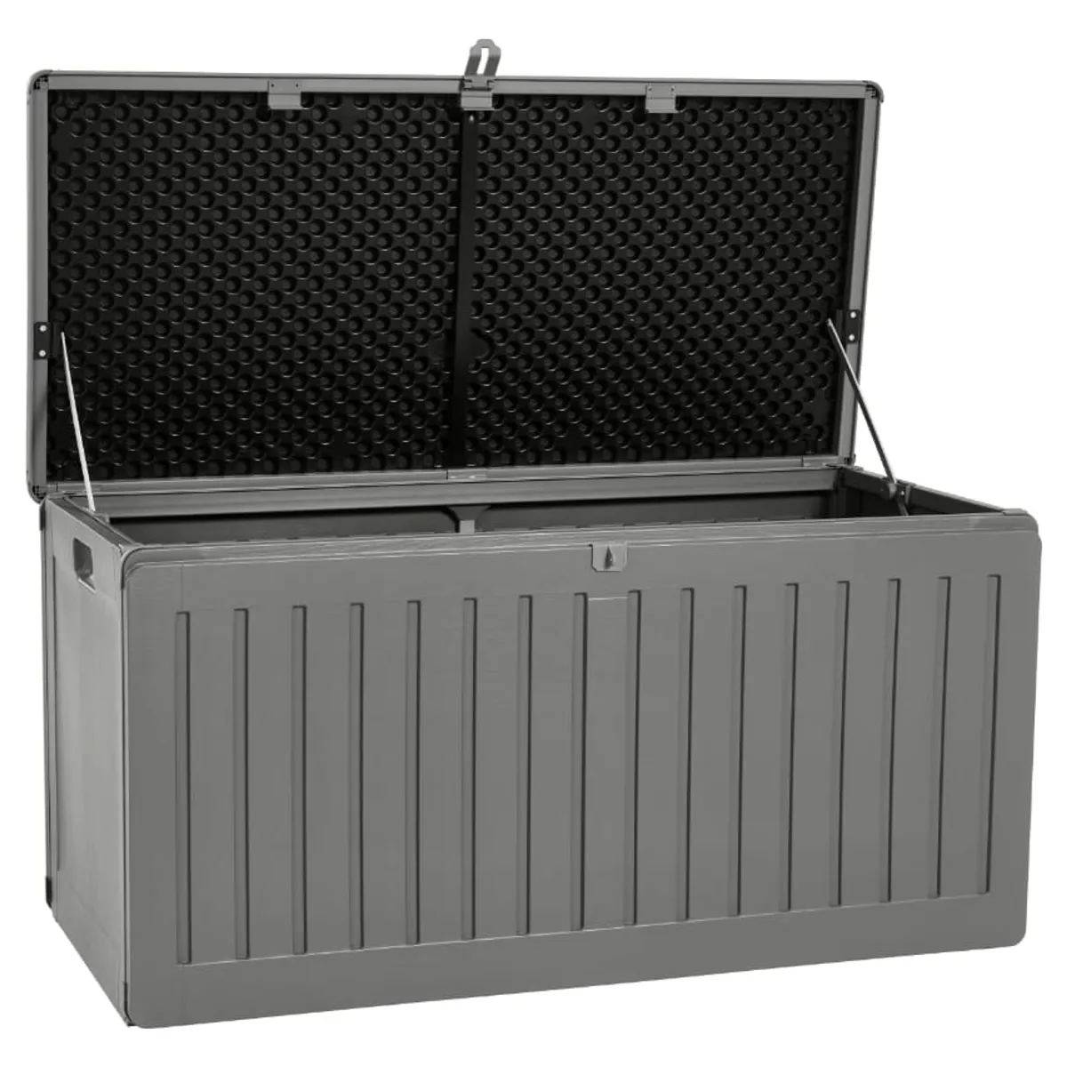 GENERICO - Bodega de Almacenaje Jardín 270 Litros 109x51x55 cm Gris Avymaq