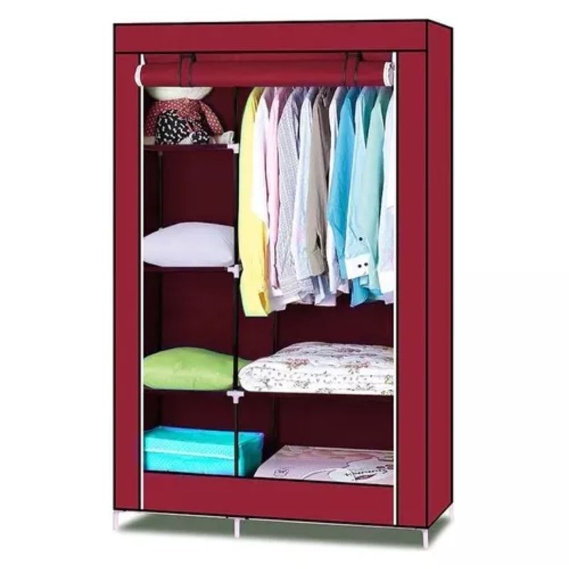 GENERICO - Closet Organizador Armable De Tela 2 Cuerpo