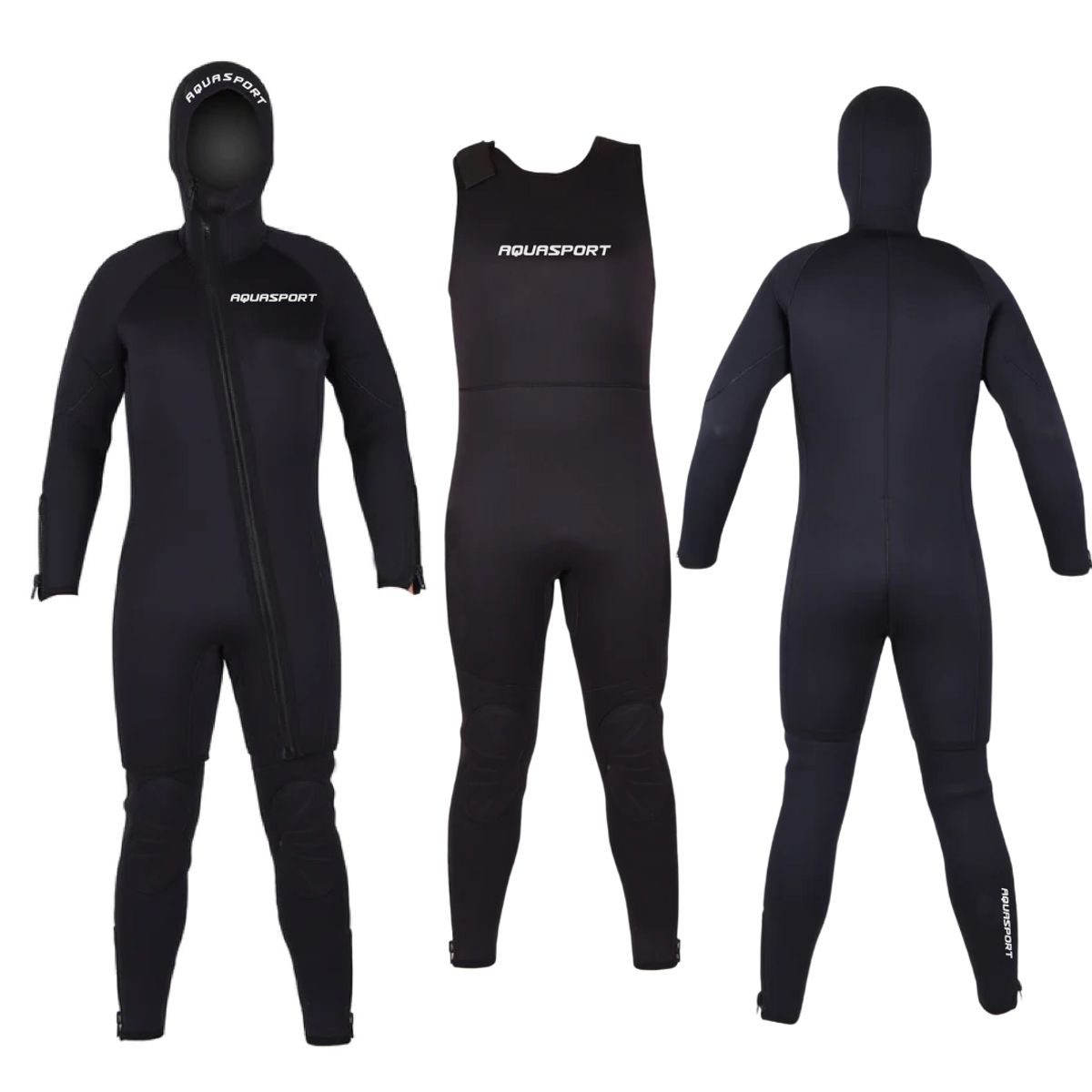 AQUASPORT - PACK BUCEO PRO AQUASPORT ELITE PROFESIONAL 6 PRODUCTOS - L