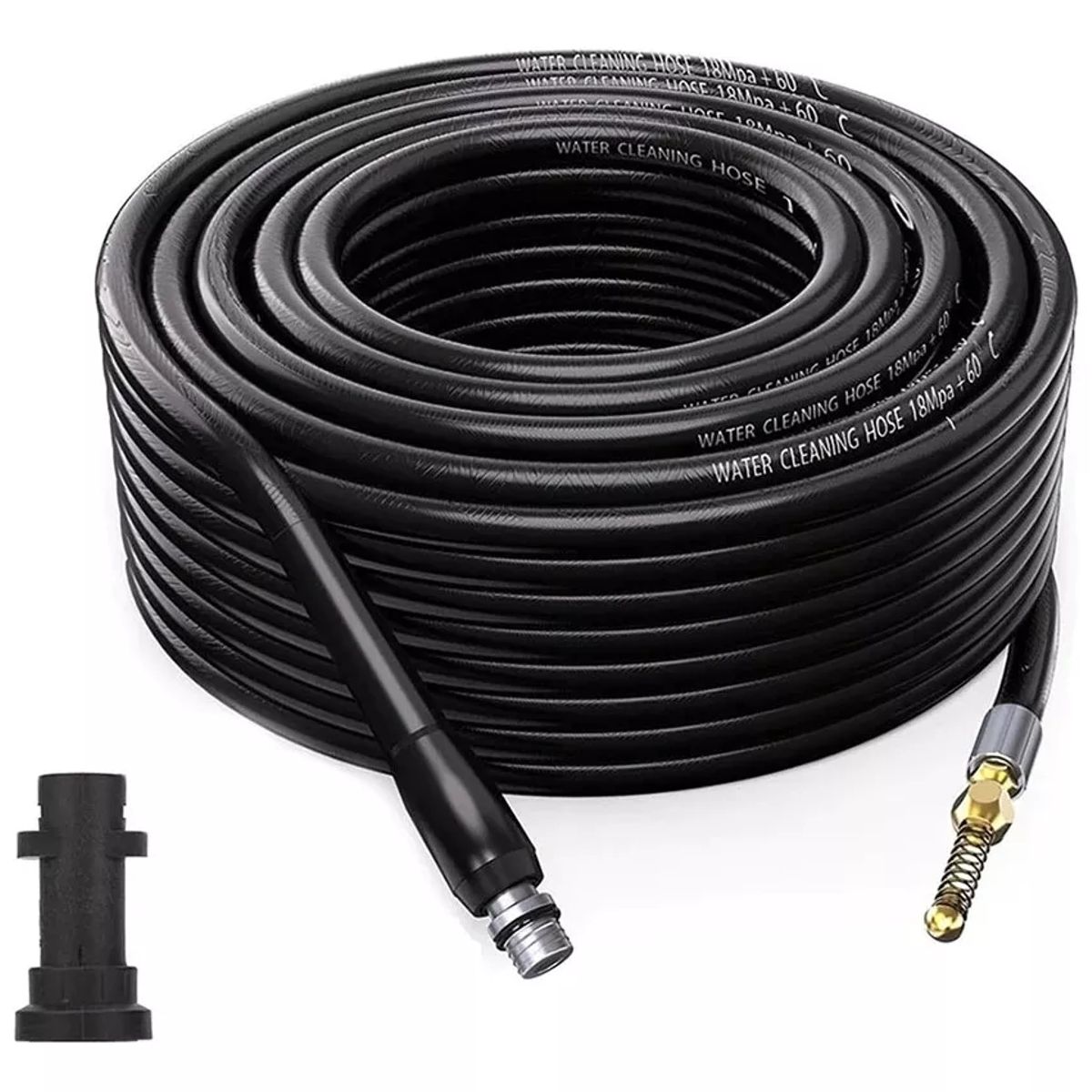 GENERICO - Manguera 10mt Destape A Presión Alcantarillados Para Karcher