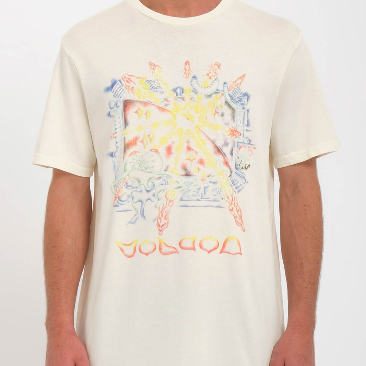 VOLCOM - Polera Fa Sam Ryser Blanco Hombre Volcom