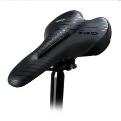 GENERICO - Sillín Gel Antiprostático Luz Comodidad Asiento Bicicleta